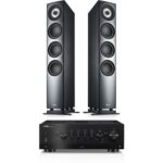 Bild von Teufel DEFINION 3 + Yamaha R-N800A Anthrazit