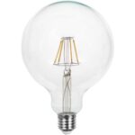 Bild von V-Tac Vt-1979 Led-Kugellampe E27 Klarglasfaden 10w G125 3000k – 214422
