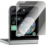 Bild von INF Vollständige Abdeckung Transparente Anti-Spionage Panzerglasfolie für Samsung Galaxy Z Flip6 kompatibel mit