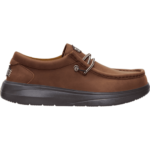 Bild von HEYDUDE   Herren   Wally COMF Full Grain Leather   Schuhe   Robe Brown/Mole Brown   45