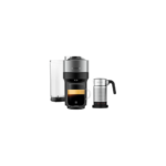 Bild von Nespresso VERTUO Pop+ Titan & Aeroccino4  Vertuo Kaffeemaschine