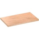 Bild von VIGOR Holz-Arbeitsplatte klein V6000-0861 L x B x H: 861 mm x 500 mm x 40 mm