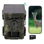 Bild von Siltcon® Wildtierkamera 8K 60MP – WLAN, Solarpanel und 128GB SD-Karte