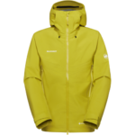 Bild von Mammut Nachhaltige 3-Lagen-Hardshelljacke Crater IV HS Hooded Jacket Men Gelb XL